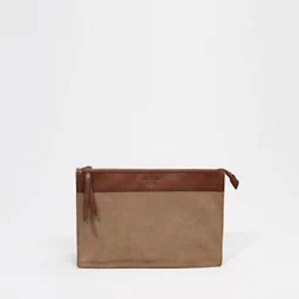 Abercrombie Suede Clutch